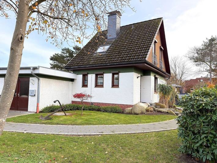 Ferienhaus für 6 Personen, mit Terrasse und Garten in Sahlenburg