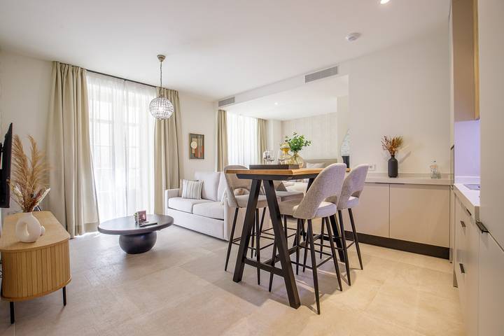 Vacation rental for 4 people, with balcony, with pets in Malaga