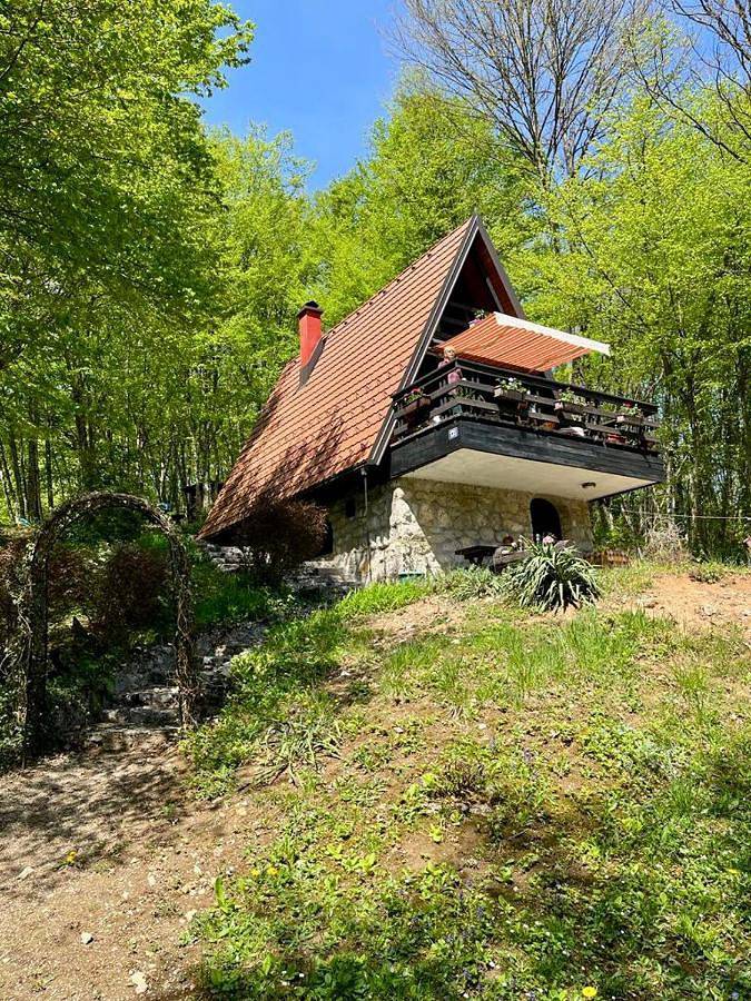 Ferienhaus für 6 Personen, mit Garten und Ausblick