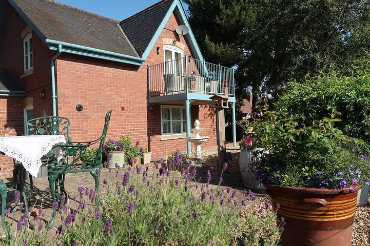 Holiday rental for 4 people, with garden and balcony, with pets in Hay-on-Wye