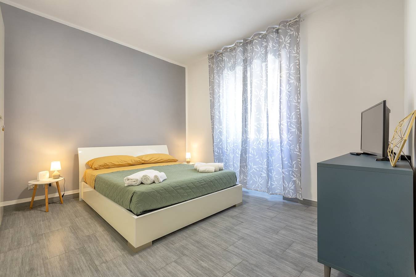 Ferienhaus 'Oikos 58' mit privater Terrasse, Wi-Fi und Klimaanlage in Porto Torres, Sassari Provinz