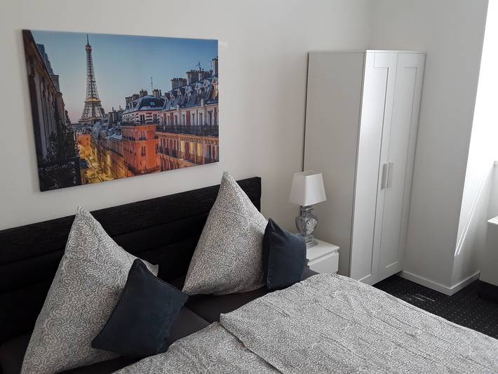 Ferienwohnung für 3 Personen, mit Garten