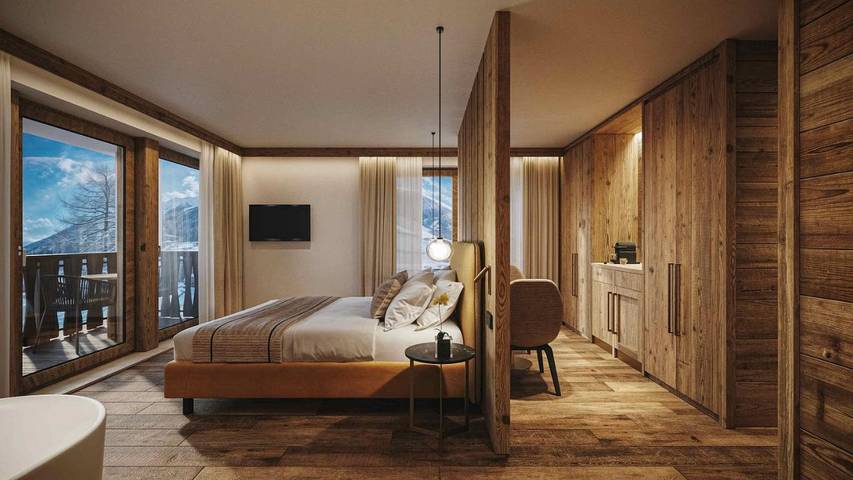 B&b per 2 persone, con Balcone e Terrazza nonché Idromassaggio e Giardino in Valtellina