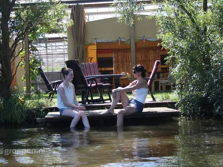 Camping für 40 Personen, mit Whirlpool und Garten in Nordholland - 2