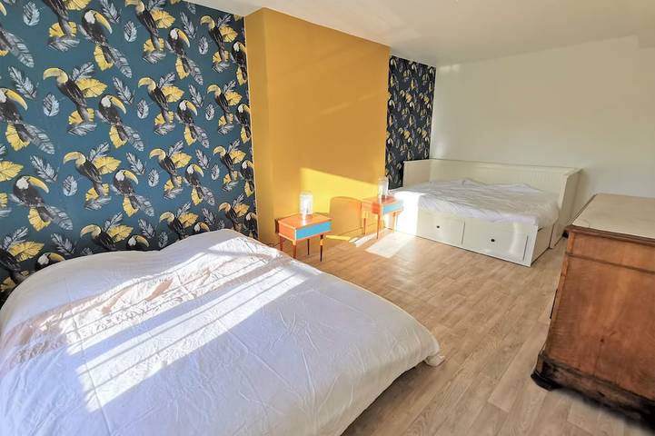 Gîte pour 7 personnes, avec terrasse et jardin, animaux acceptés à Québriac - 2