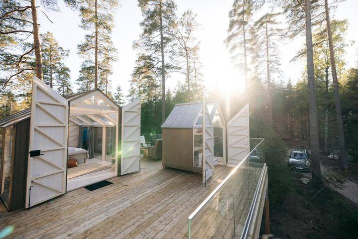 Hotel für 4 Personen, mit Whirlpool und Terrasse sowie Garten und Pool in Lessebo und Umgebung - 4