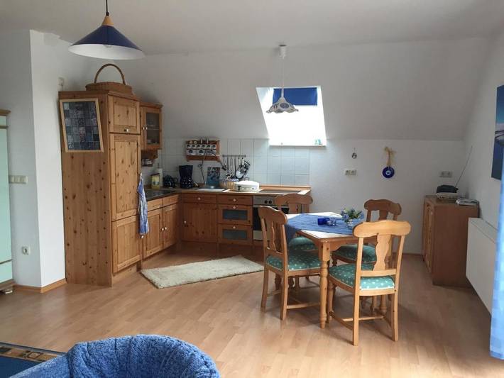 Ferienwohnung für 3 Personen, mit Balkon und Terrasse sowie Garten und Ausblick in Satow - 4