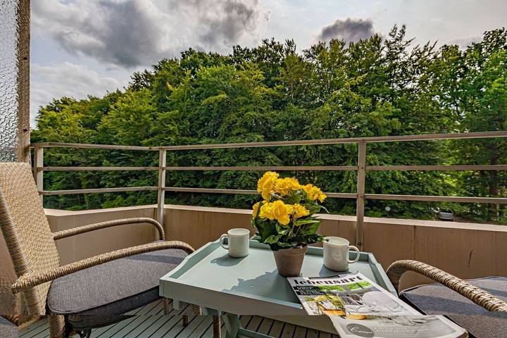 Ferienwohnung für 2 Personen, mit Balkon und Ausblick in Flensburger Förde