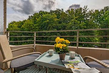 Ferienwohnung für 2 Personen, mit Ausblick und Balkon in Holnis