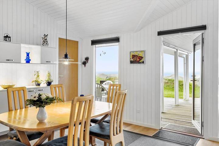 Ferienhaus mit Meerblick für 6 Personen, mit Terrasse und Sauna in Grønhøj Strand - 4