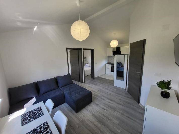Apartament wakacyjny dla 5 osób, z Balkon i Taras oraz Ogród w Bibinje