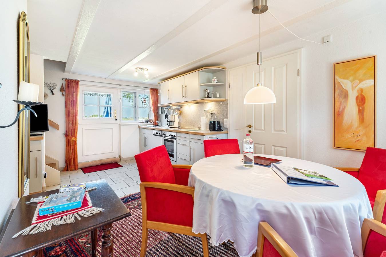 Ganze Wohnung, Apartment „Kiel“ mit gemeinsamer Terrasse, Garten und Wlan in Pellworm, Nordseeküste