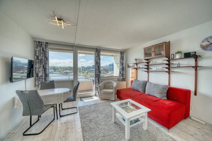 Ferienwohnung für 3 Personen, mit Balkon und Ausblick am Steinwarder