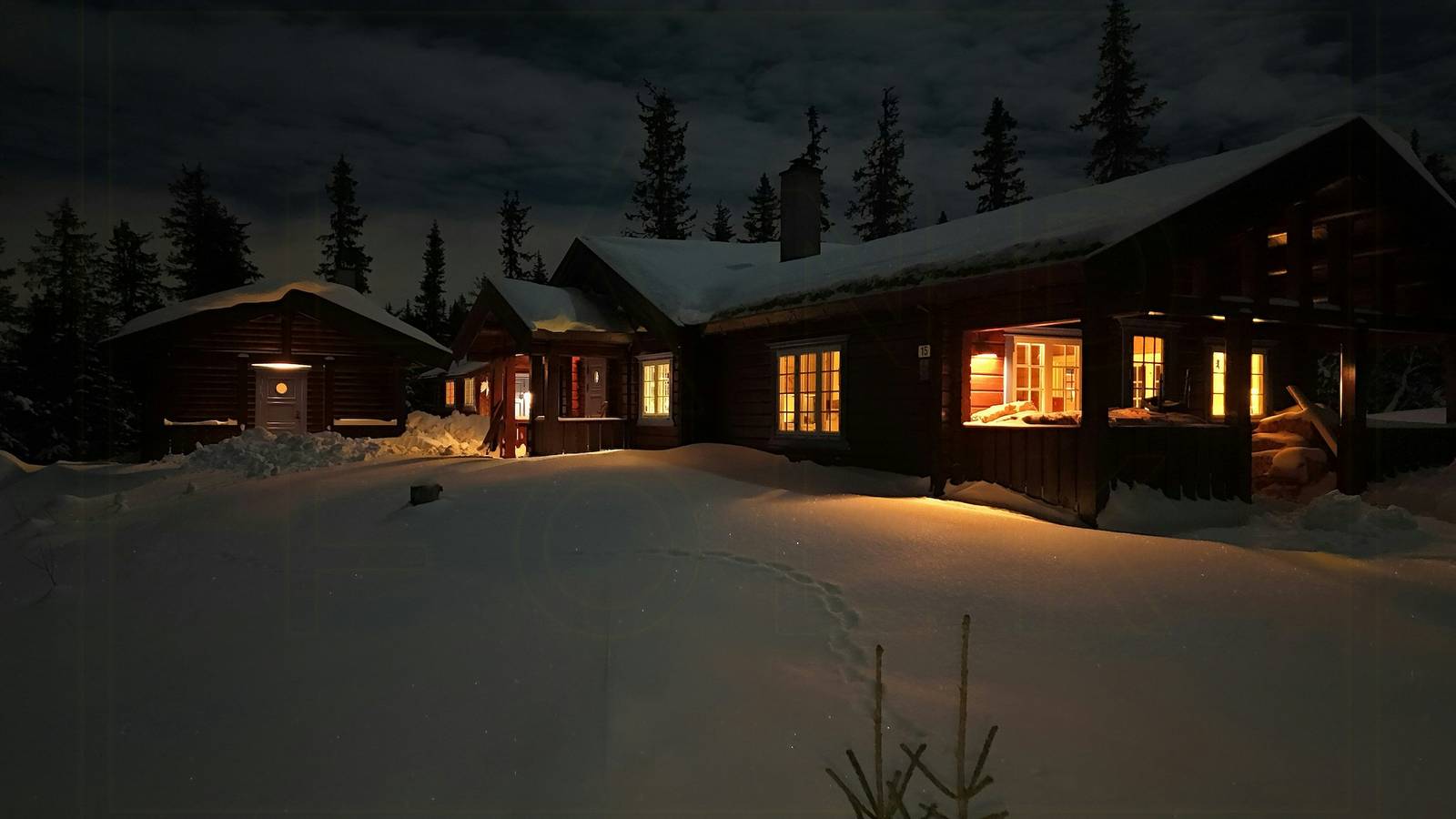 Hütte mit Sauna im Vegglifjell in Rollag