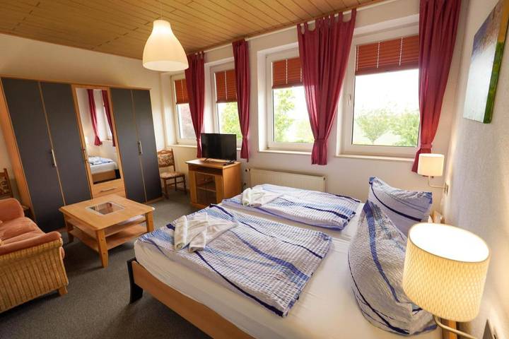 BnB für 2 Personen, mit Terrasse und Garten sowie Ausblick auf Usedom