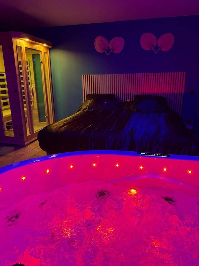Gîte pour 2 personnes, avec jacuzzi ainsi que jardin et sauna dans Warluis