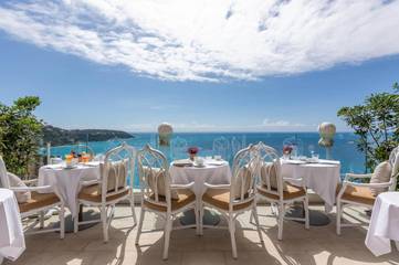 Hôtel pour 2 personnes, avec vue et terrasse dans Plage Du Golfe Bleu Roquebrune Cap Martin