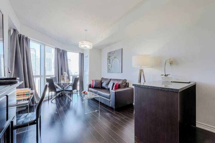 Vacation apartment for 6 people, with terrace, with pets in Toronto