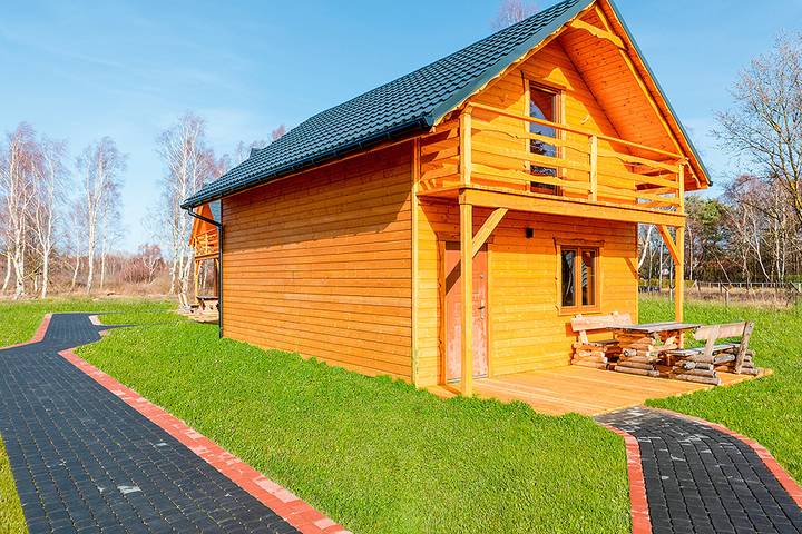 Maison de vacances pour 8 personnes, avec jardin et balcon - 1