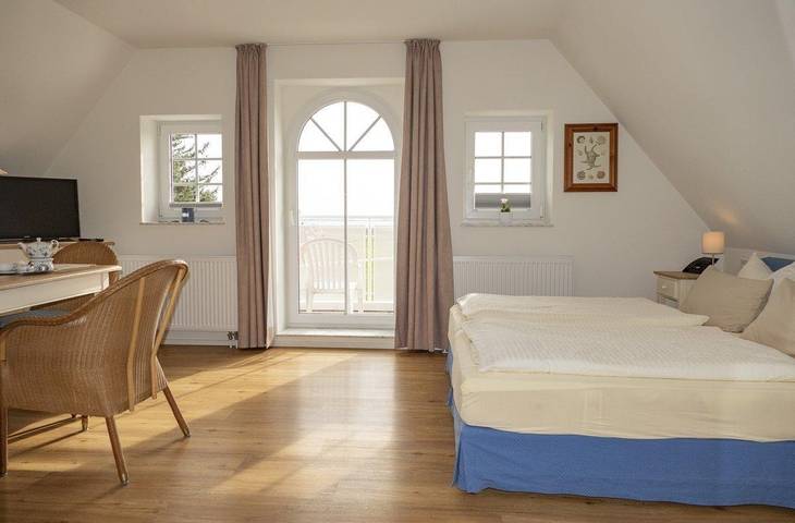 Ferienwohnung für 2 Personen, mit Balkon auf Baltrum