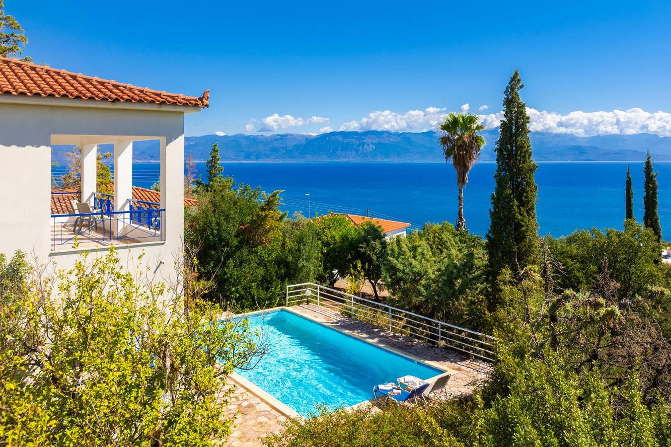 Villa Cleo in Messenien