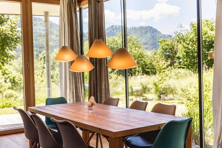 Ferienwohnung für 6 Personen, mit Sauna und Ausblick sowie Seeblick und Garten am Weissensee - 2