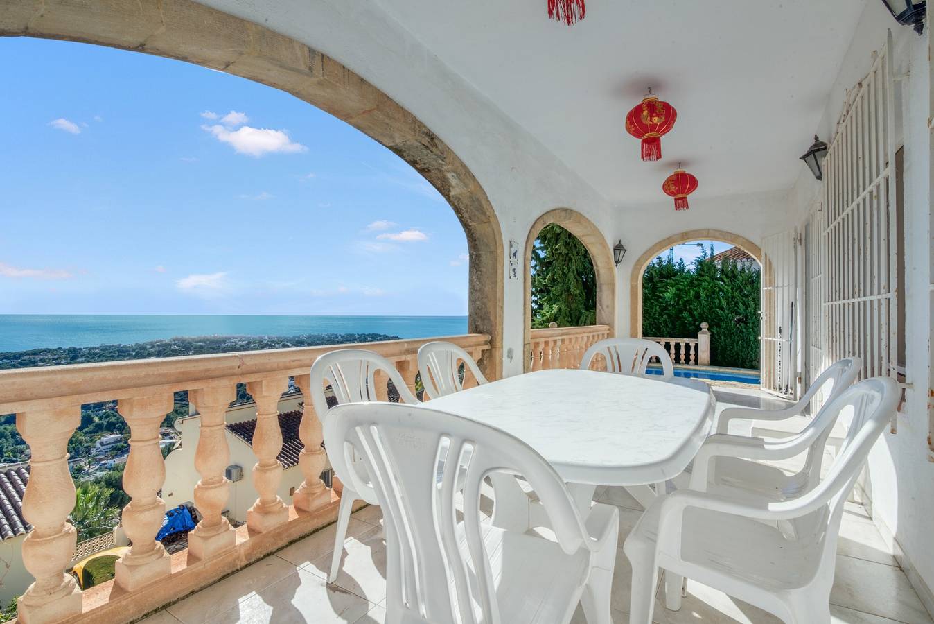 Villa 'Gaga Moraira' con vistas al mar, Wi-Fi y aire acondicionado in Teulada, Costa Blanca