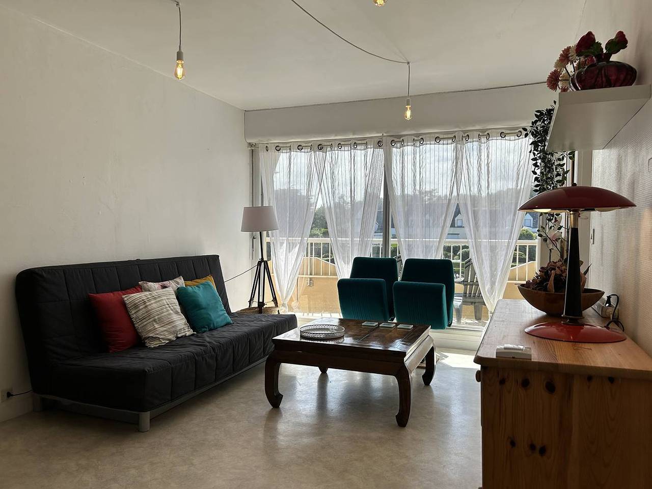 Appartement de vacances entier, Appartement vue mer avec grand balcon à Erquy | 5 personnes | in Caroual, Erquy