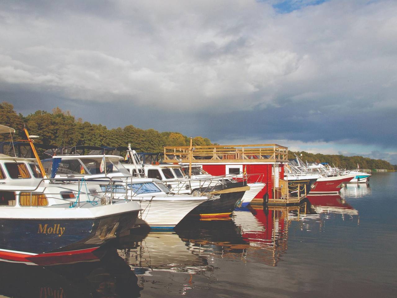 Wohnung am Müritzsee mit Yachthafen in Buchholz, Müritz