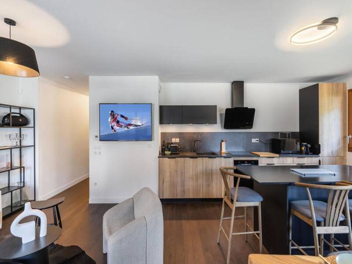 Gîte pour 7 personnes, avec balcon, adapté aux familles à Megève - 4