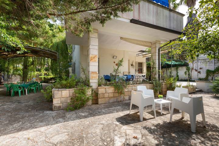 Casa sulla spiaggia per 7 persone, con giardino, con animali domestici in Salento