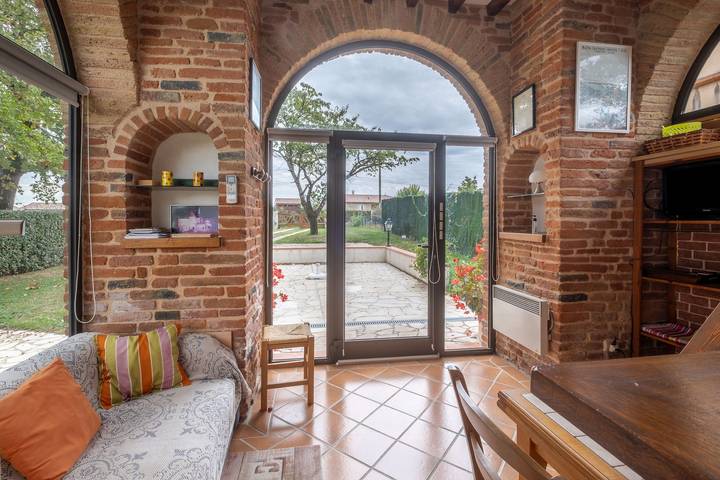 Maison de vacances pour 4 personnes, avec terrasse et piscine - 1