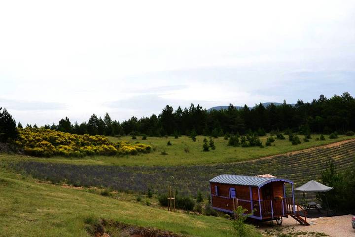 Location de vacances pour 3 personnes, avec vue et jardin à Aurel - 4