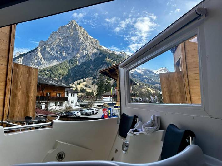 Hôtel pour 2 personnes, avec jardin et vue ainsi que sauna et piscine à Kandersteg - 2