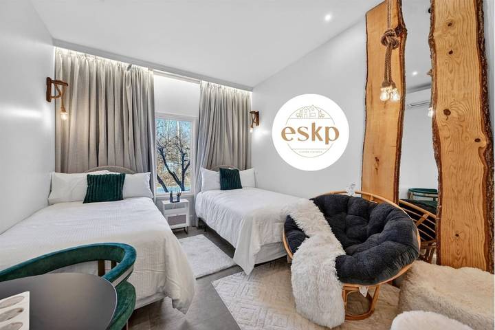 Apartamento de vacaciones para 2 personas, con balcón y jardín, Familias con niños - 1