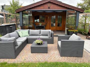 Cottage pour 2 personnes, avec vue et terrasse à Lisse