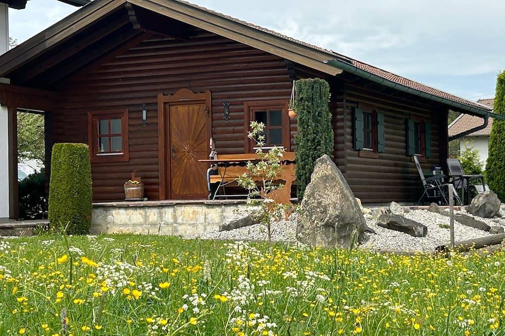 Gemütliches Blockhäusle mit Allgäuerhüttenflair in Lechbruck, Lechbruck am See