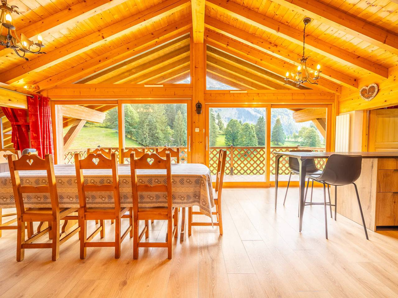 Appartement entier, Grand appart 3 pièces, 8 pers, garage, wifi, La Clusaz in Lac des Confins, La Clusaz