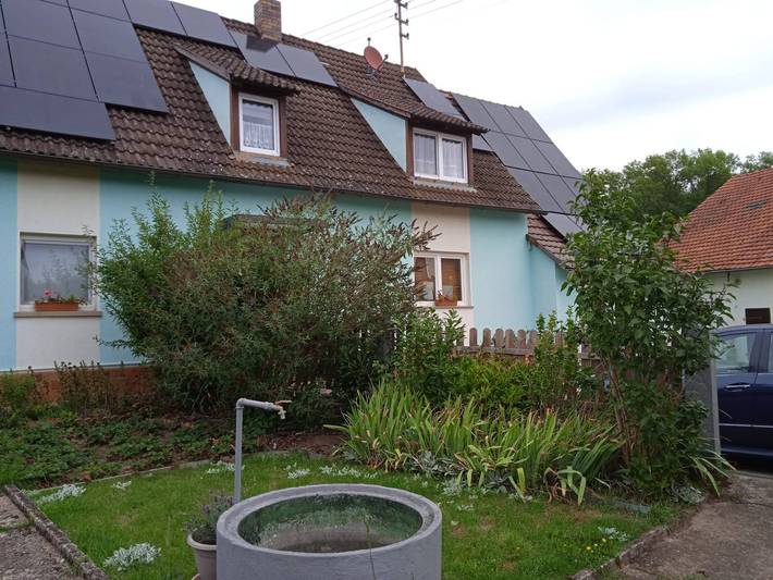 Ganze Wohnung, Fewo Kletterrose - Ferienwohnung in Friesenhausen, Aidhausen