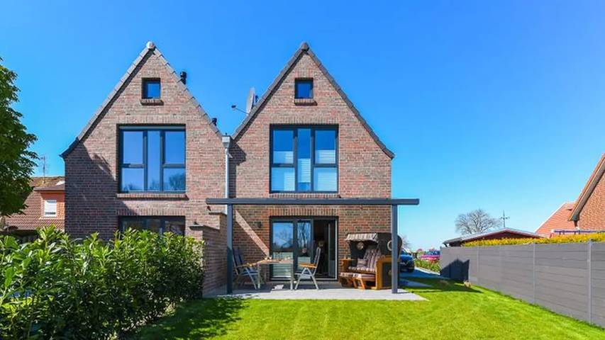 Ferienhaus für 5 Personen, mit Terrasse und Garten in Carolinensiel