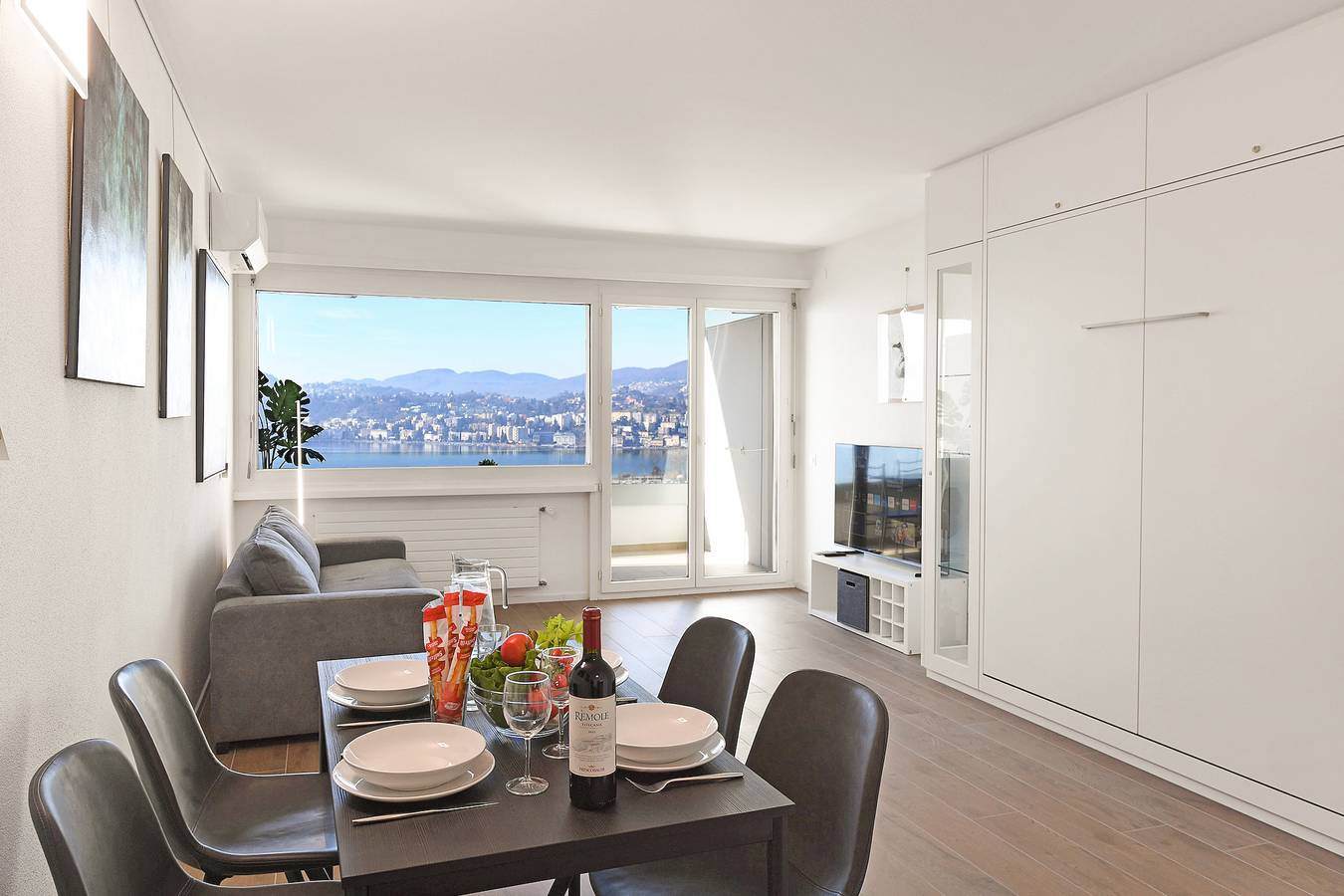 Appartement entier, View and Art in Lugano, Lac de Lugano