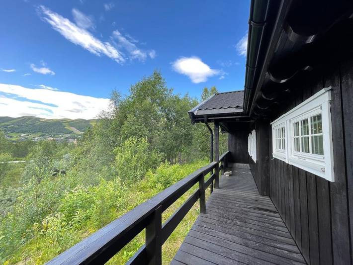 Location de vacances pour 8 personnes, avec vue ainsi que sauna et terrasse à Geilo - 3