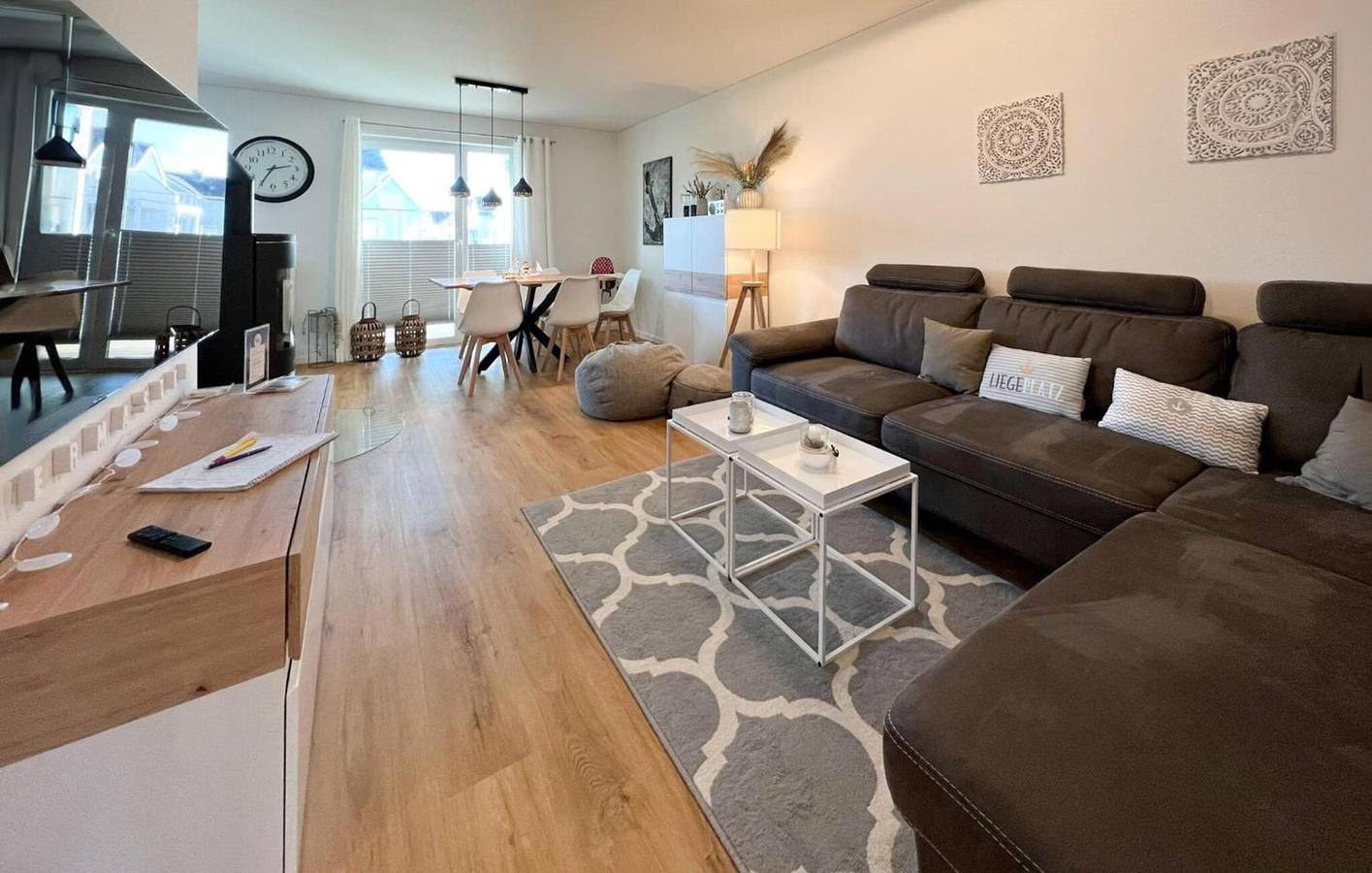 Ganze Wohnung, Veermaster Olpenitz 150m zum Wasser, private Terrasse, Wlan in Olpenitz, Kappeln