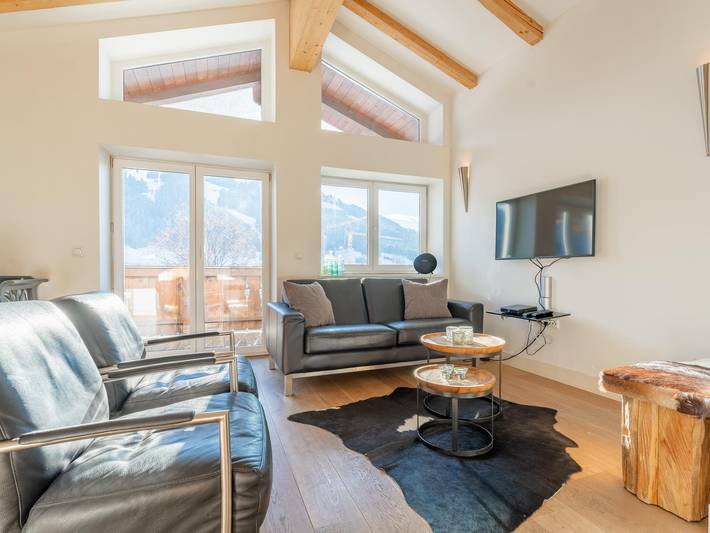 Geheel appartement, Moderne woning met zonnig balkon in dorpskern van Brixen in Brixen im Thale, Kaisergebirge