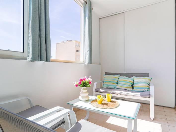 Casa de férias para 4 pessoas, com varanda em Nice
