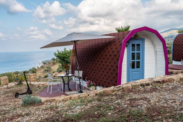 Bungalow für 2 Personen, mit Garten auf Sizilien