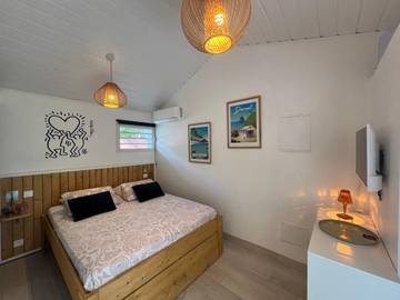 Gîte pour 2 personnes, avec vue et jardin dans Anse Caffard