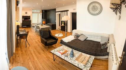 Gîte pour 8 personnes, avec jardin et balcon, animaux acceptés à Raon-l'Étape