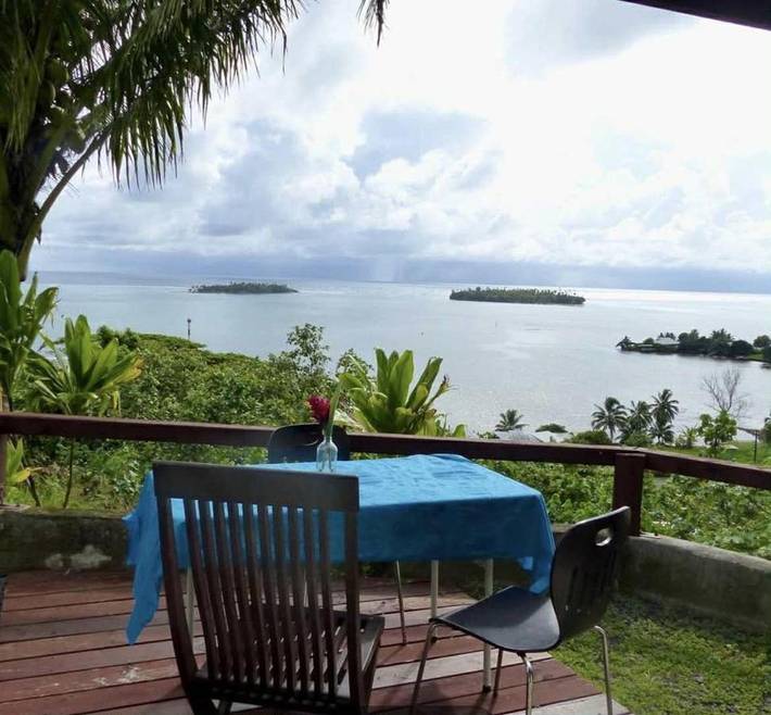 Chalet pour 2 personnes, avec terrasse et vue