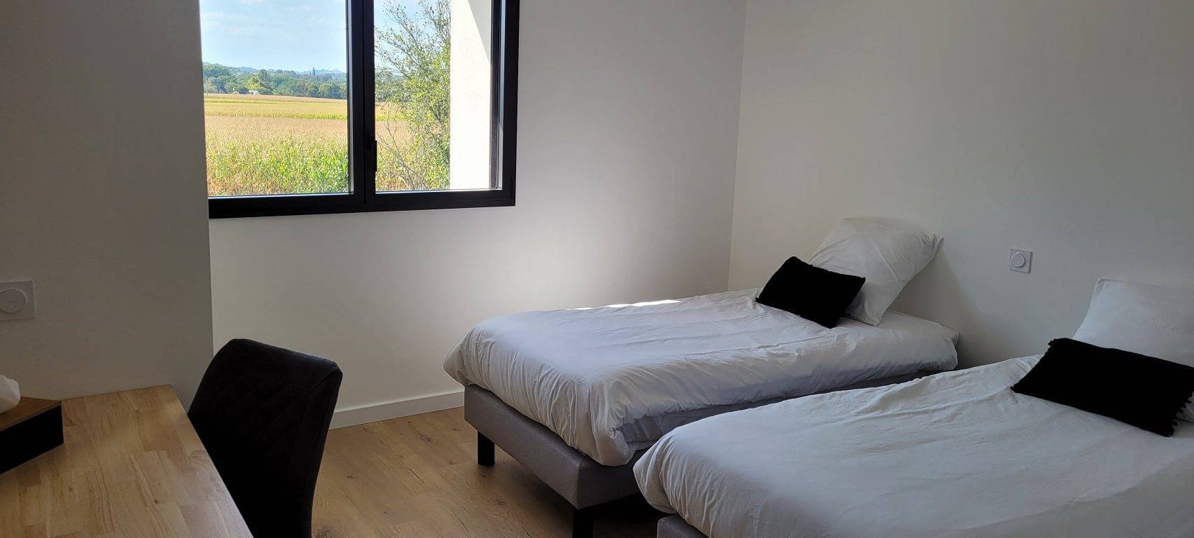 Ferme Peyroutet - Chambre 2 Bouhaben in Asson, Béarn